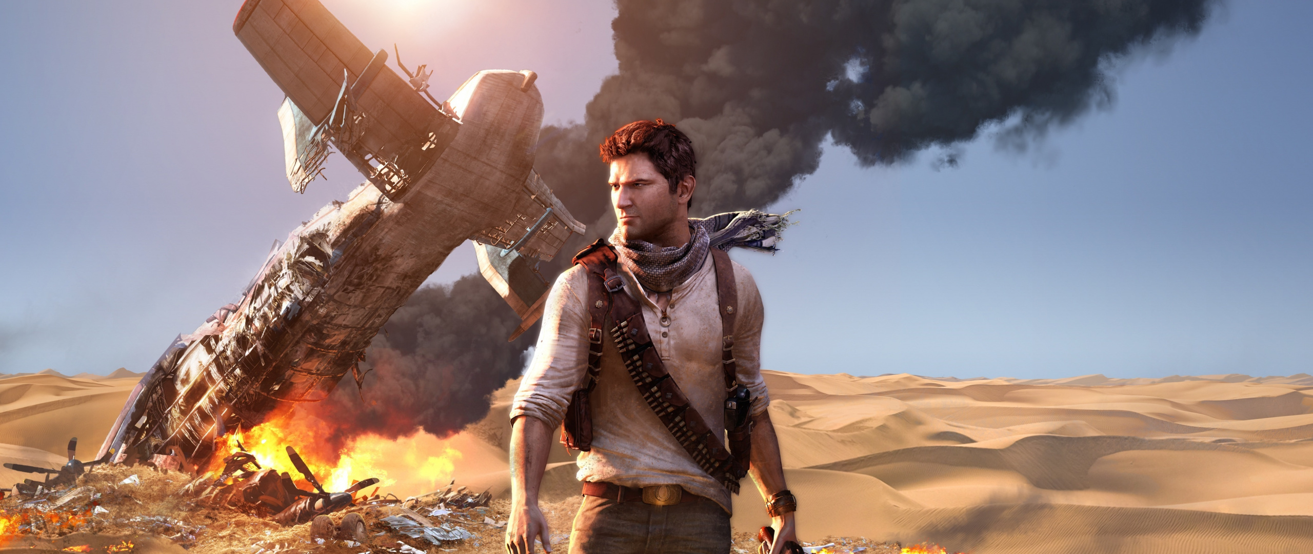 Uncharted, Main In Desert, Video Game, Ps4, Wallpaper - Playstation Plus Free Games Jan 2020 - HD Wallpaper 