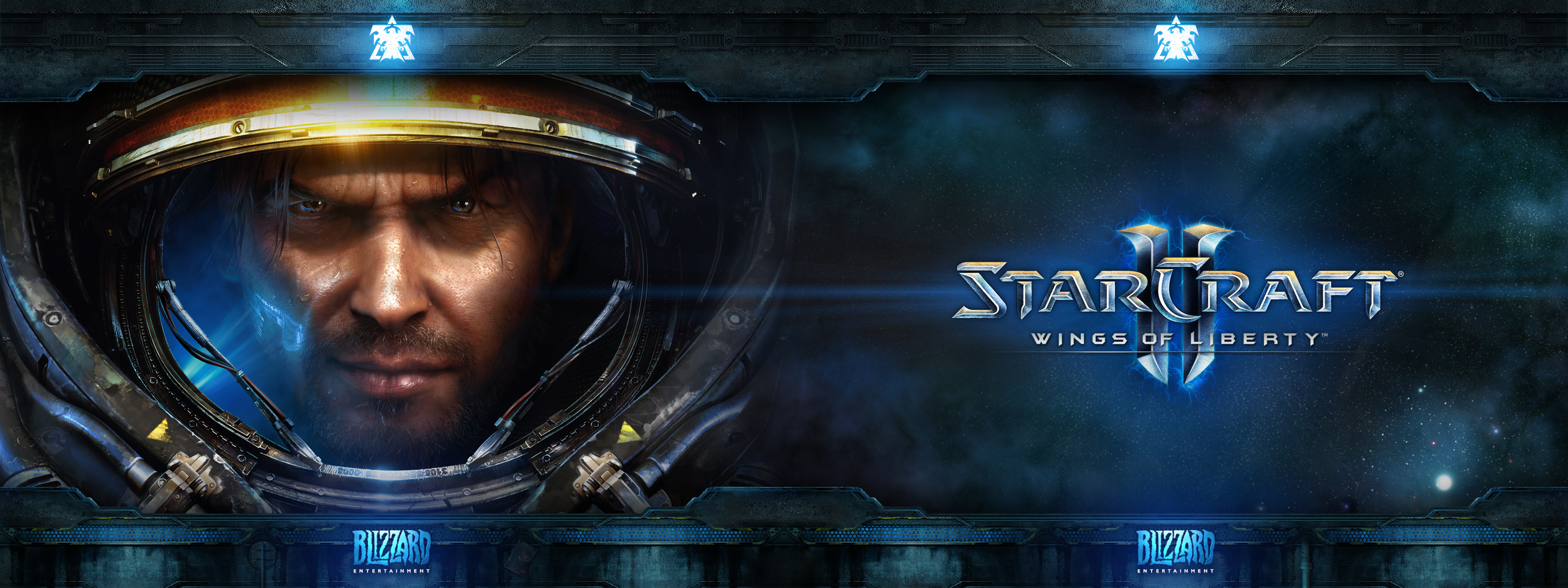 Starcraft 2 Wallpaper 2 Screens - HD Wallpaper 