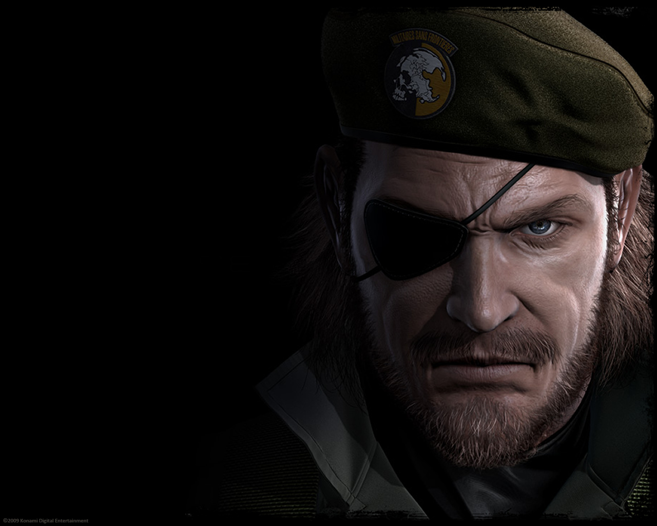 Metal Gear Solid Snake Eyepatch - HD Wallpaper 