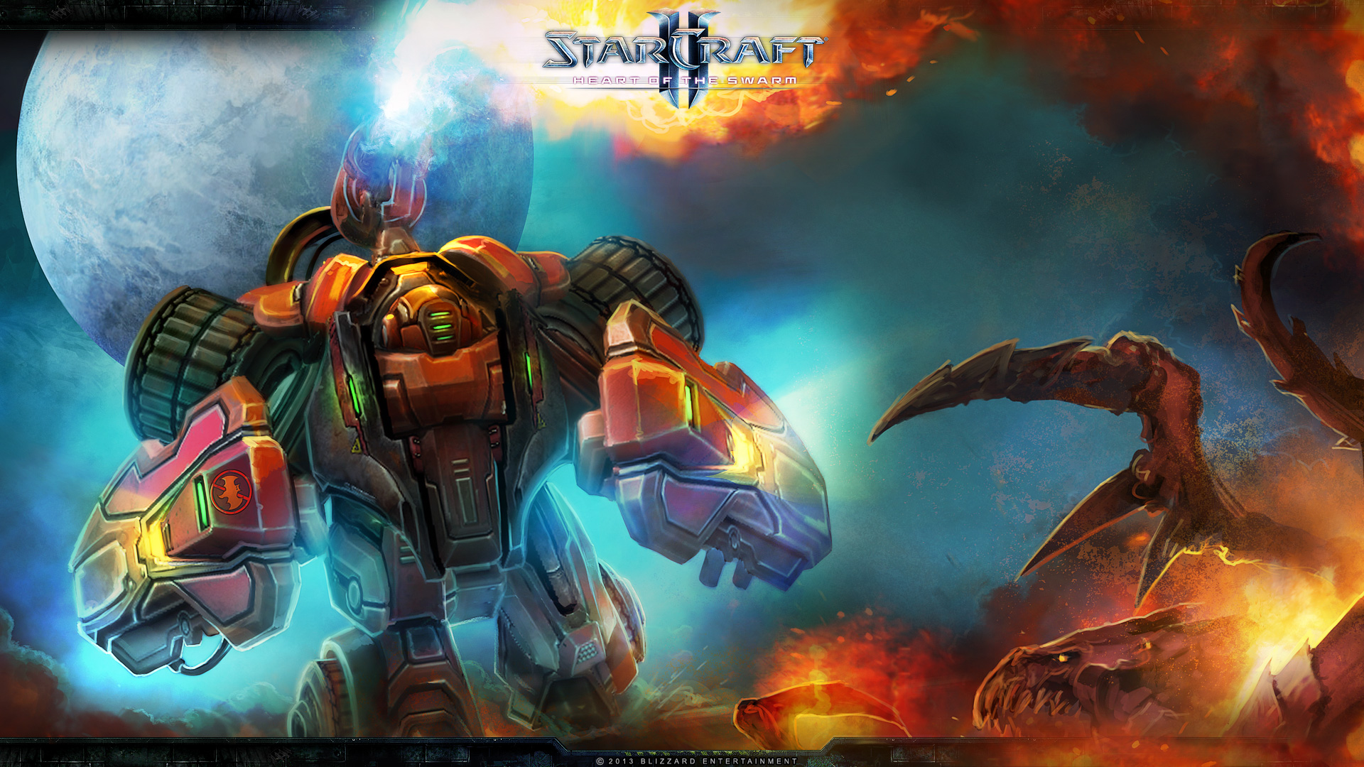 Starcraft 2 Heart Of Swarm Wallpaper - Starcraft Ii: Heart Of The Swarm - HD Wallpaper 