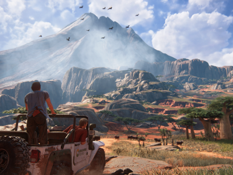 Uncharted 4 Volcano Hd - Uncharted 4 Madagascar - HD Wallpaper 