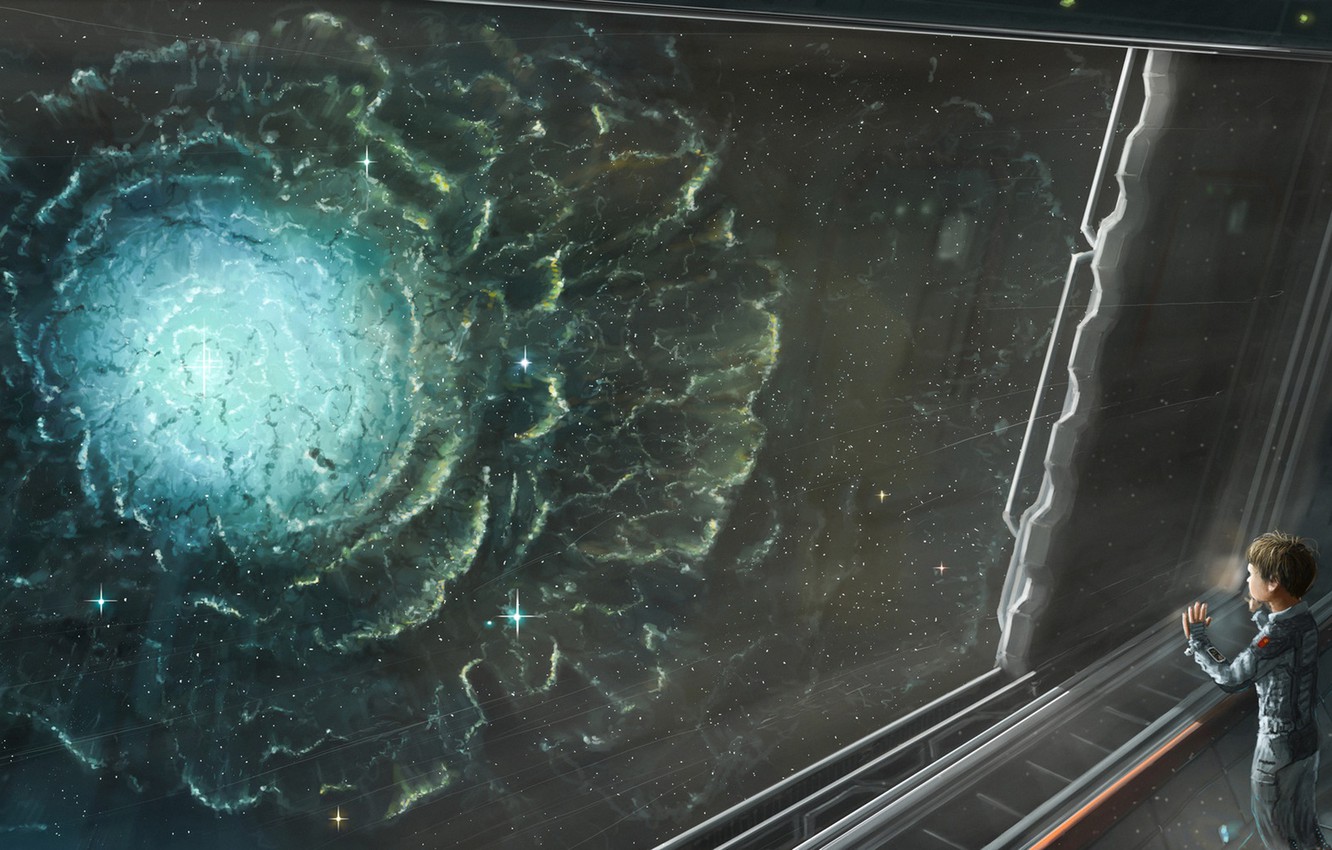 Photo Wallpaper Stars, Space, Ship, Child, Ussr, Ussr, - Aquarium - HD Wallpaper 