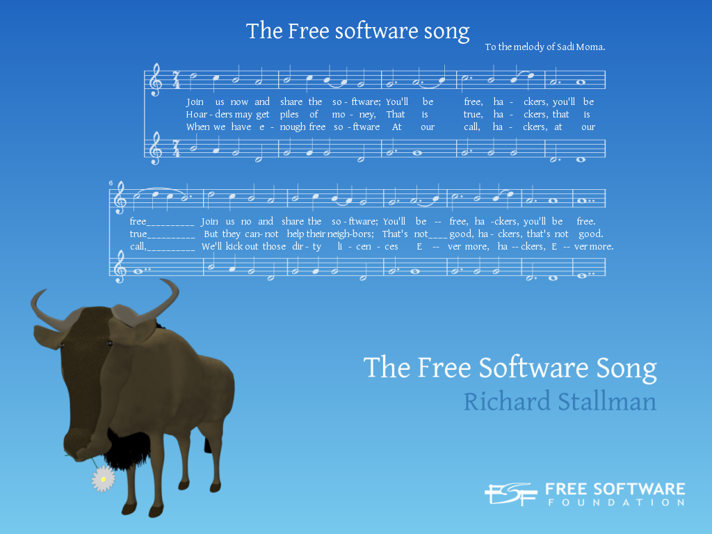 Free Software Foundation Eye - HD Wallpaper 