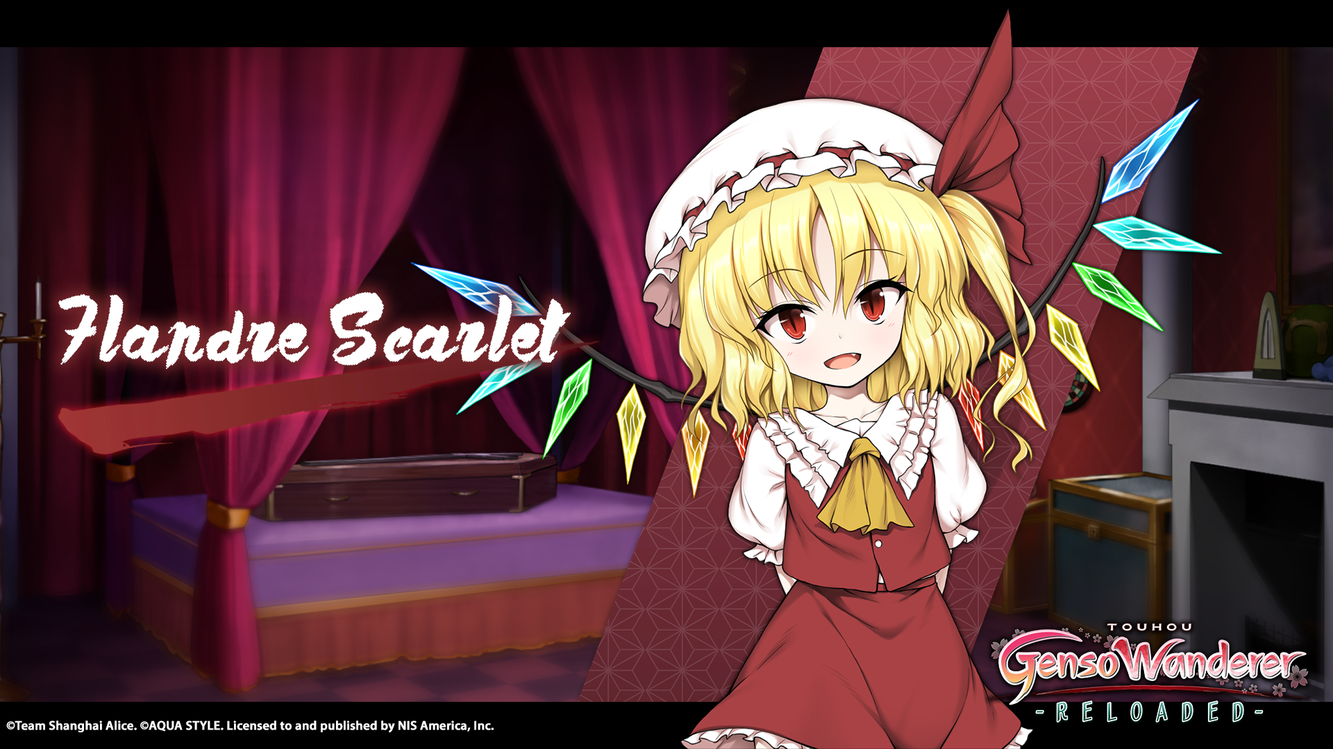 Touhou Genso Wanderer Reloaded Flandre - HD Wallpaper 