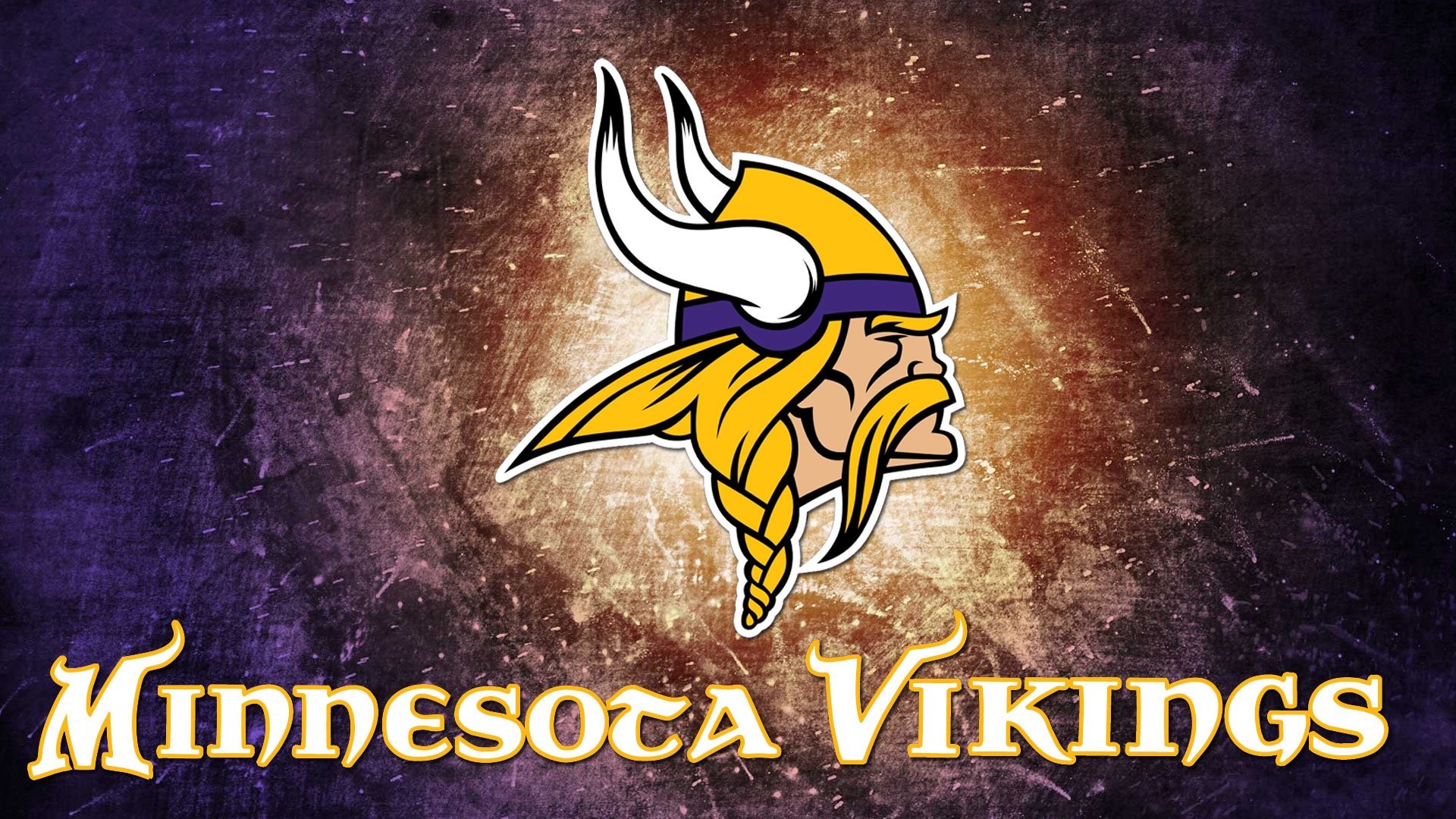 Logo Wallpaper Minnesota Vikings - HD Wallpaper 