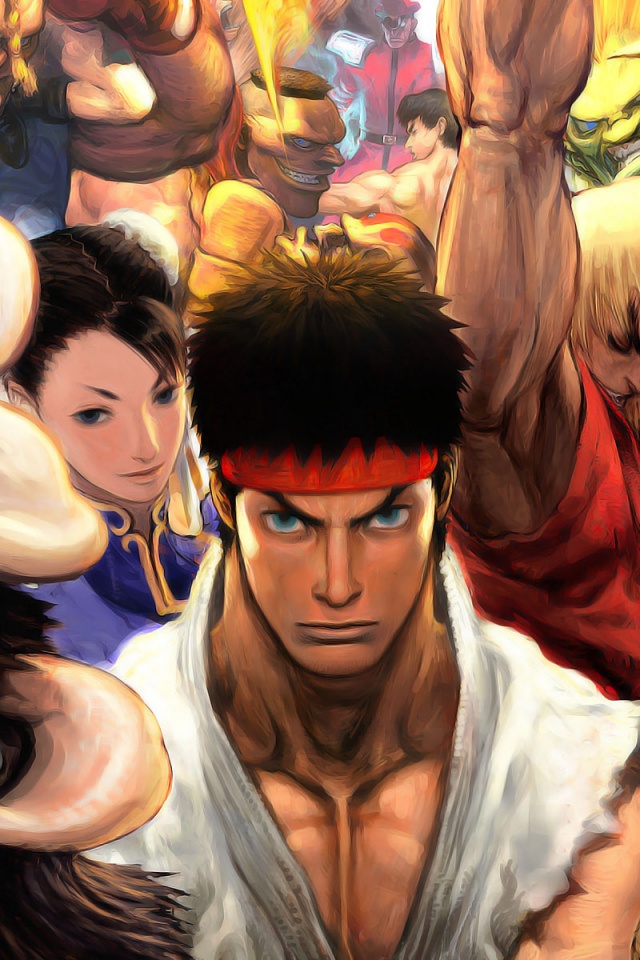 Street Fighter Portrait - HD Wallpaper 