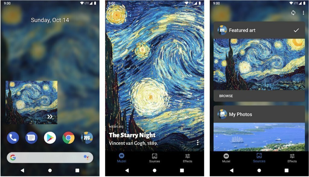 Van Gogh Starry Night - HD Wallpaper 