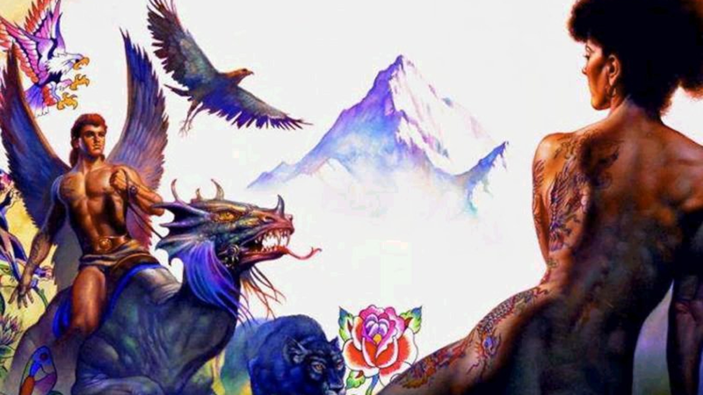 Live Tattoo Wallpapers, Free Download Live Tattoo - Boris Vallejo - HD Wallpaper 