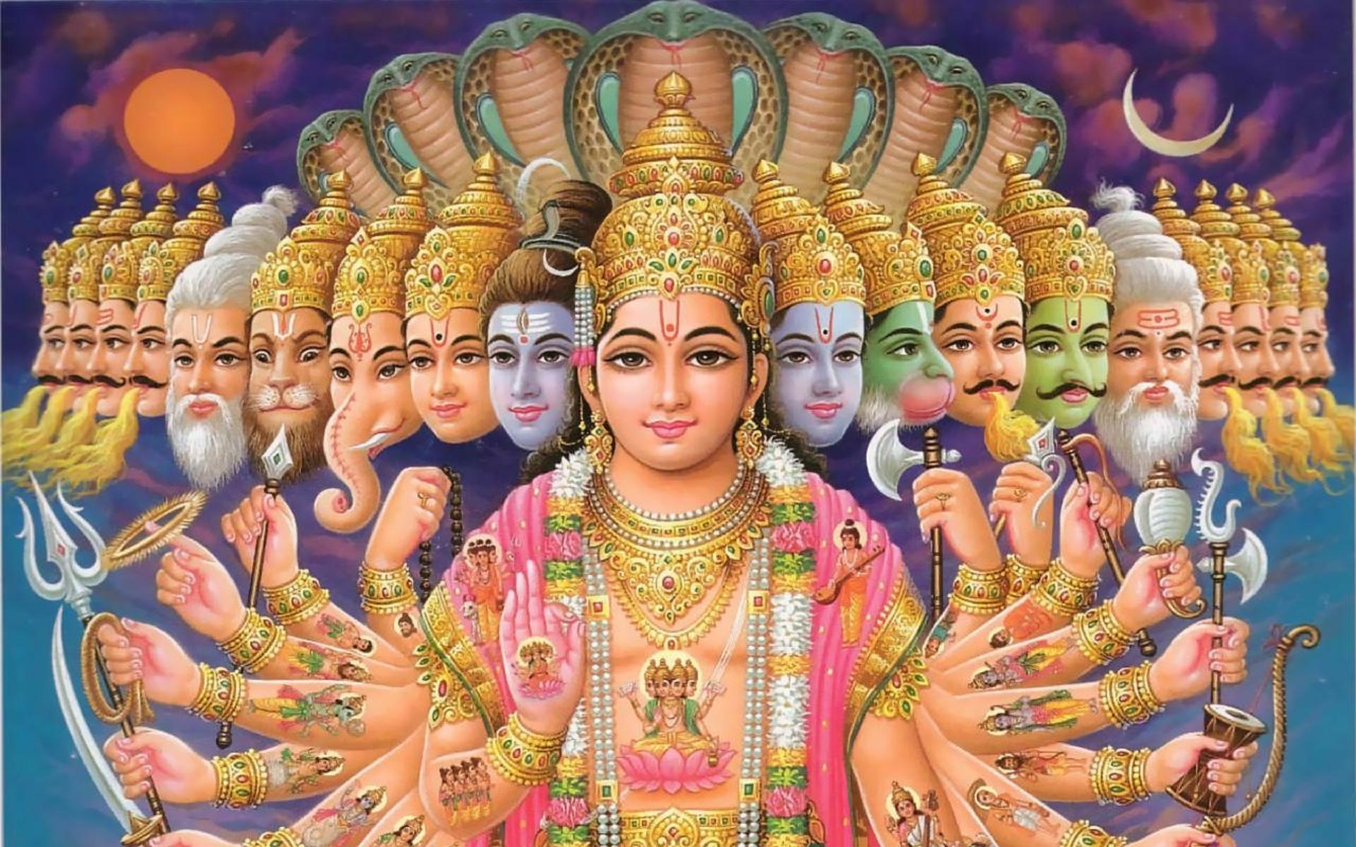 Lord Vishnu - HD Wallpaper 