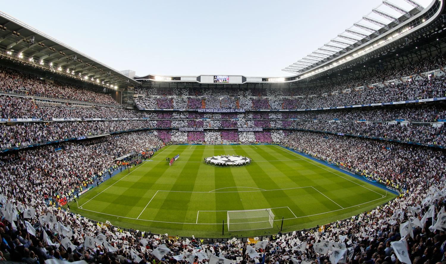 Santiago Bernabeu Stadium Hd - HD Wallpaper 