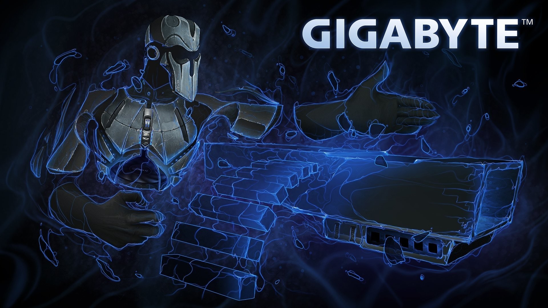 Hd Wallpaper - Gigabyte Background - HD Wallpaper 