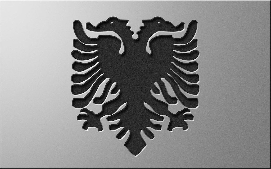 Albania Wallpaper By Bledar Ferhati - Does The Albanian Flag Look Like - HD Wallpaper 