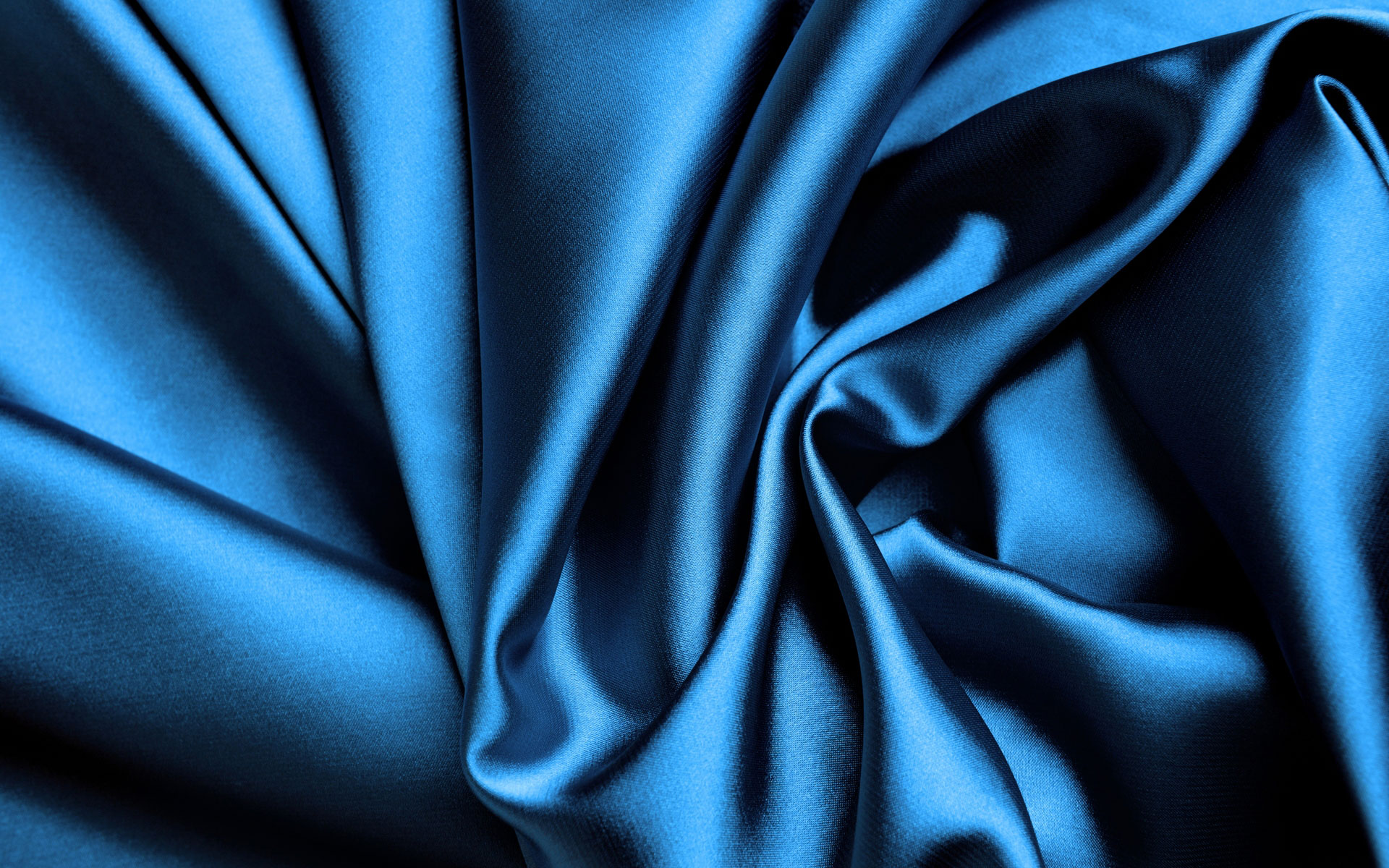 Blue Silk Wallpaper - HD Wallpaper 