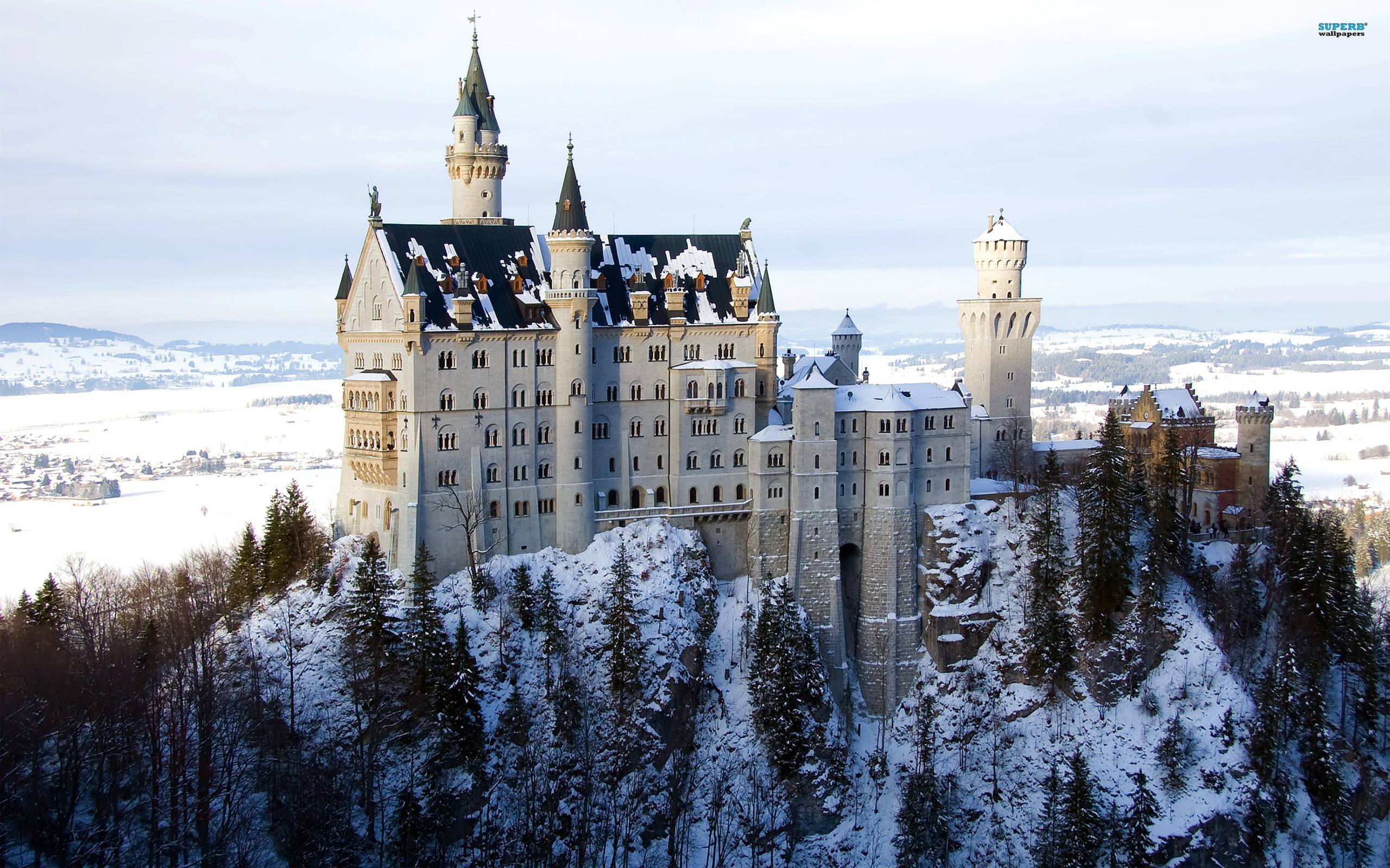 Neuschwanstein Castle - HD Wallpaper 