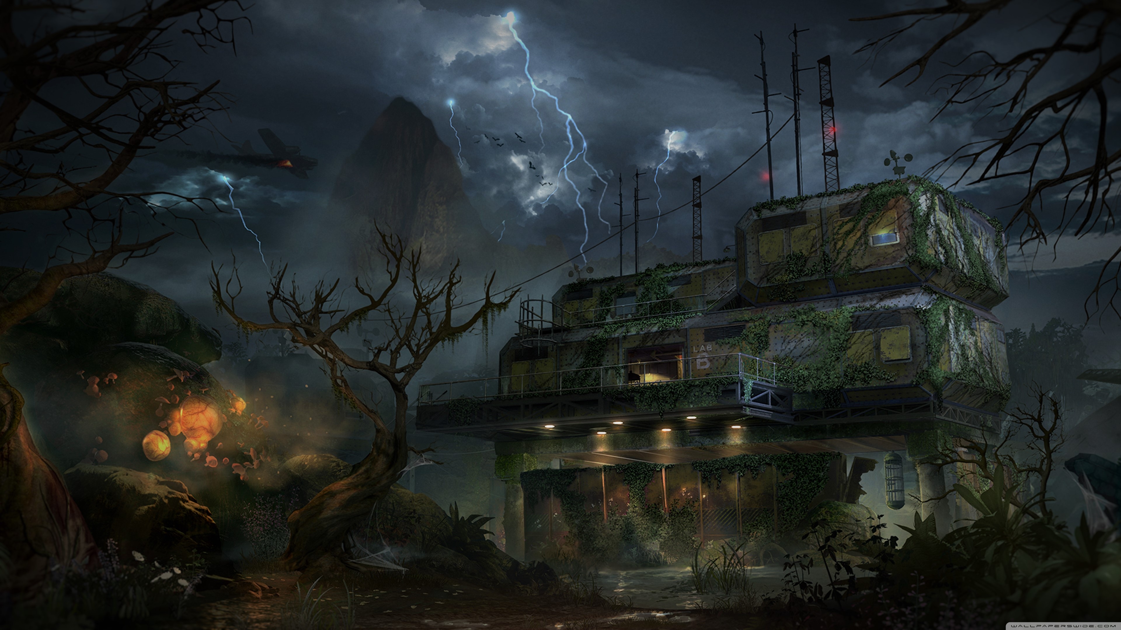 Black Ops 3 Zombies Jungle Map - HD Wallpaper 