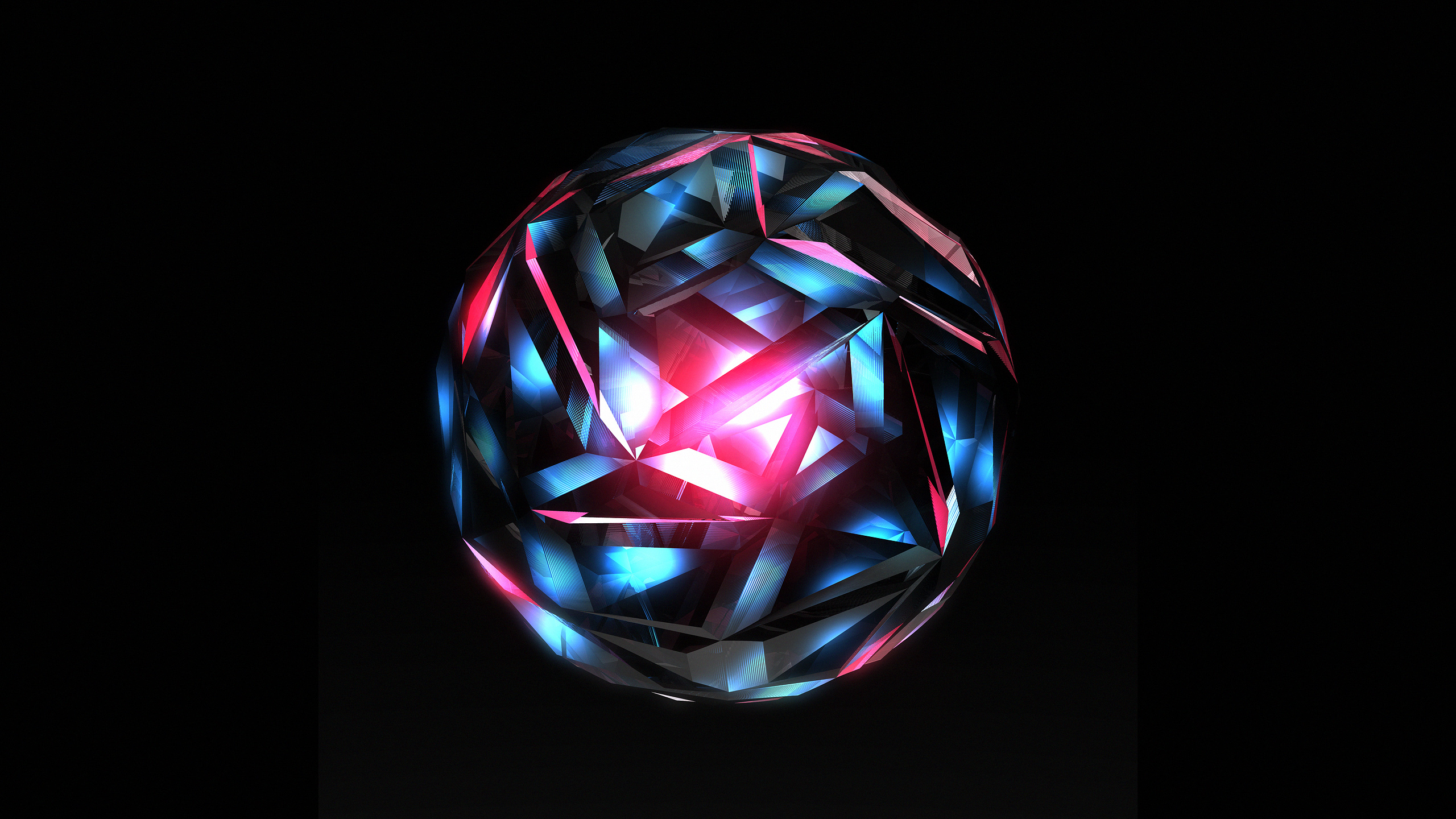 Glowing Ball - HD Wallpaper 