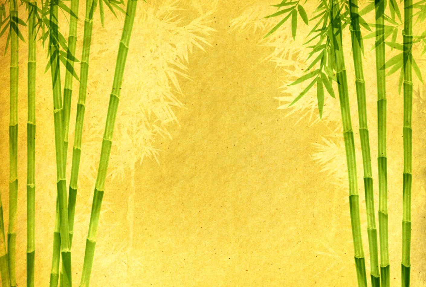 Yellow Bamboo Wallpaper Wall Decor - Wall Texture Design Bamboo - HD Wallpaper 