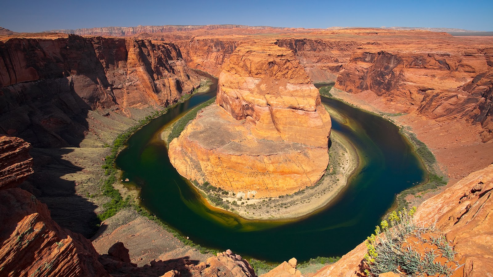 Awesome Full Hd Wallpaper For Laptop - Horseshoe Bend - HD Wallpaper 