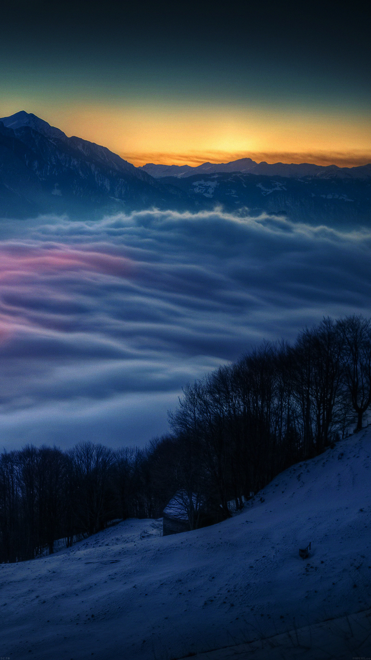 Abstract 4k Ultra Hd Wallpapers 4k-wallpaper - Moon And Venus Over Switzerland - HD Wallpaper 