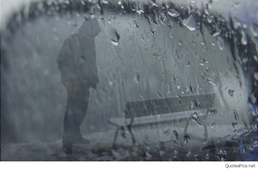 Alone Boy In Love Sad In Rain Sad Boys Wallpapers 1080p - 1024x670 Wallpaper  