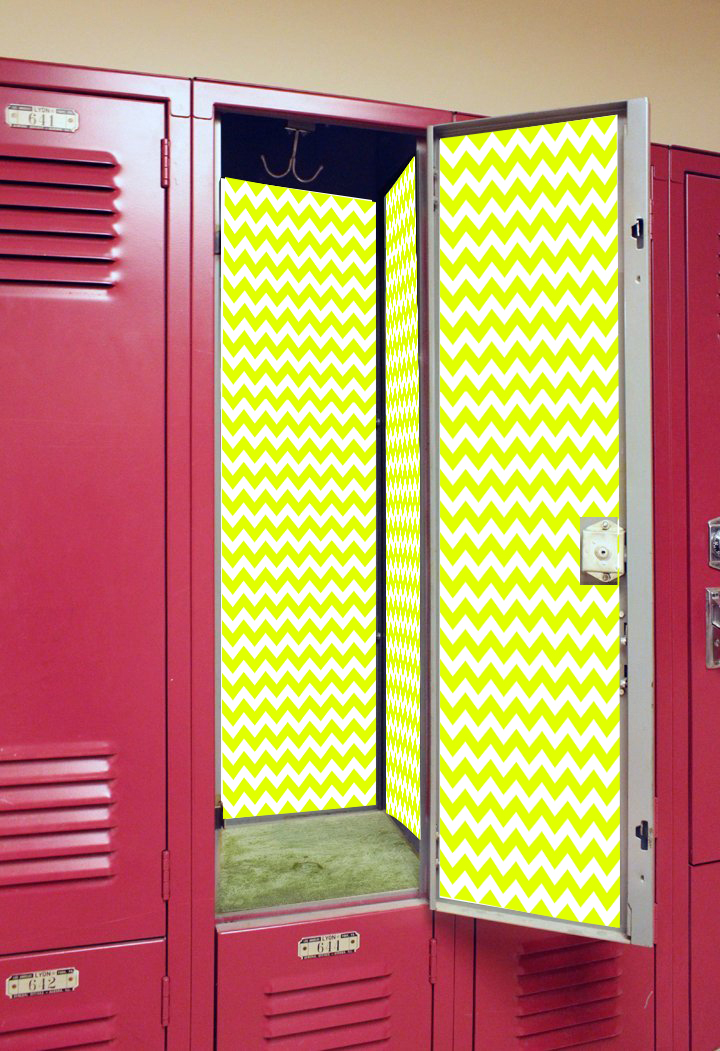 Back To School Magnetic Locker Wallpaper Chevron Thumbnail - Islamic Centre - HD Wallpaper 