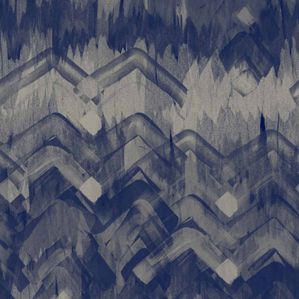 Brushed Herringbone Wallpaper - Grey And Blue Patterns - HD Wallpaper 