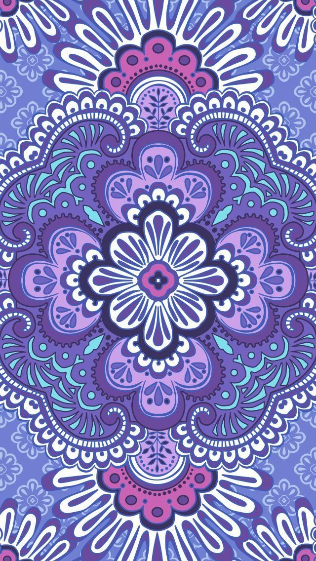 Vera Bradley Designs Purple - HD Wallpaper 