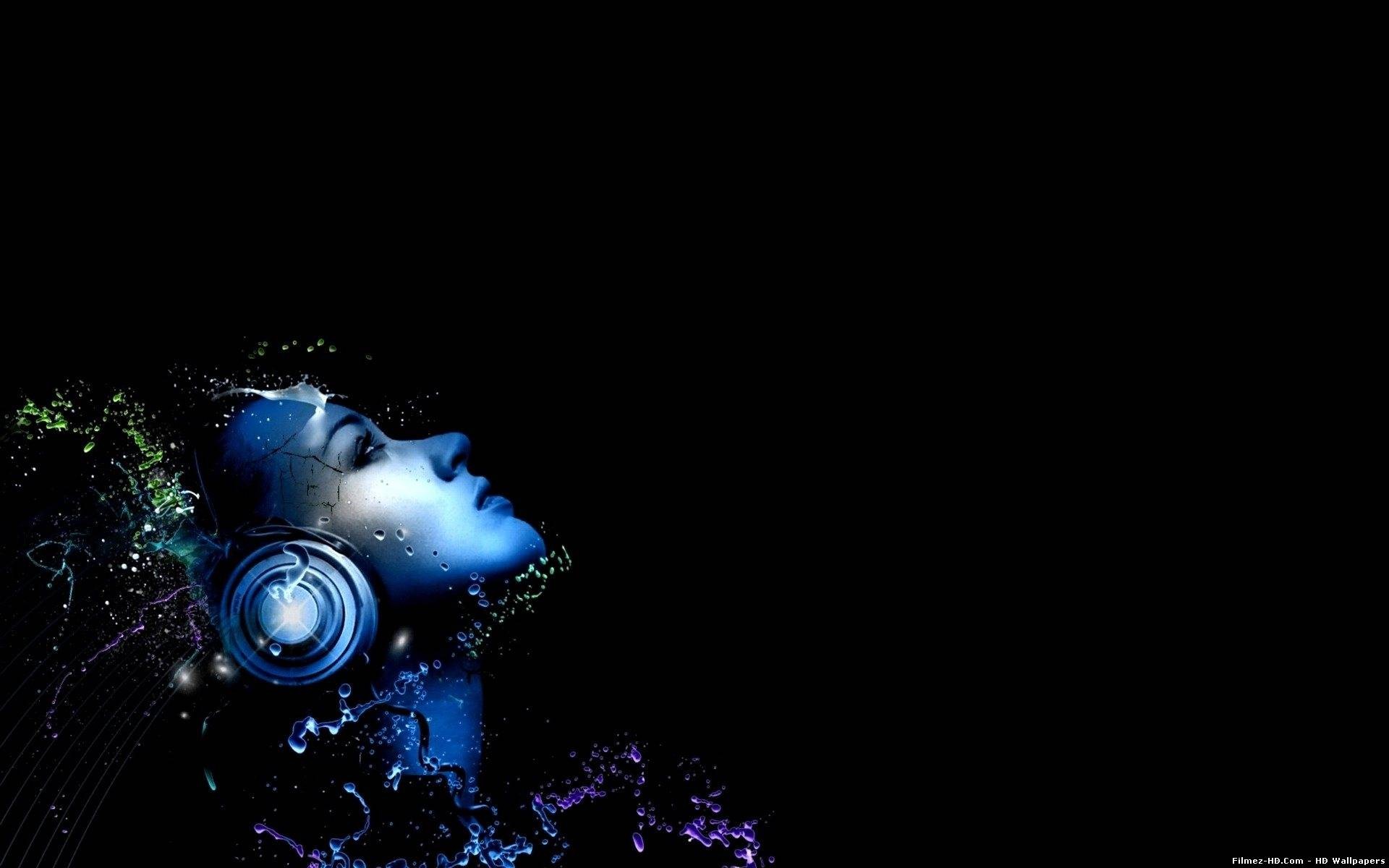 Music Hd Music Wallpapers, Widescreen Pictures From - Blue Music Wallpaper Hd - HD Wallpaper 