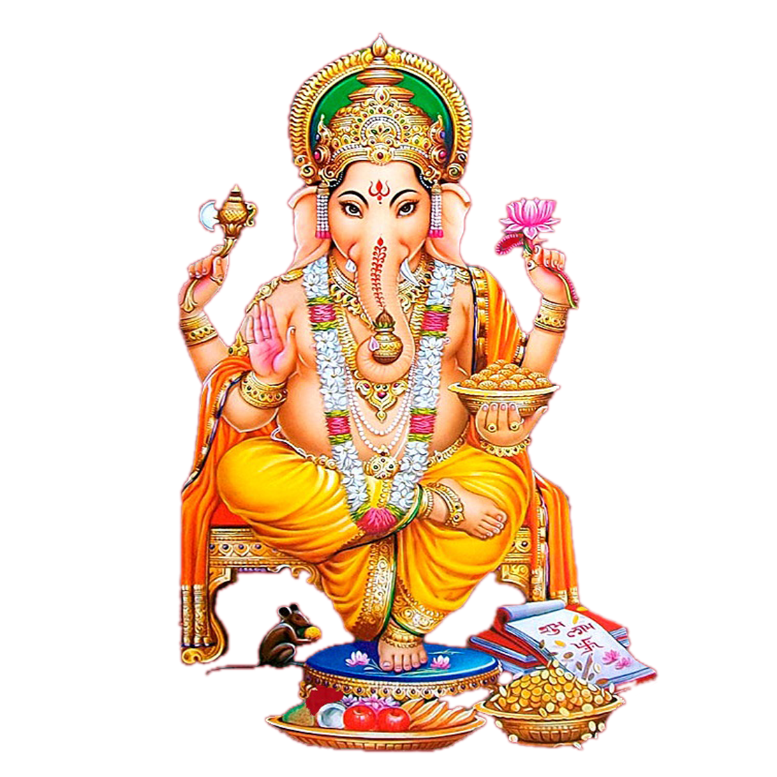 Clip Art Lord Ganesha Png And - High Resolution Ganesh Png - HD Wallpaper 
