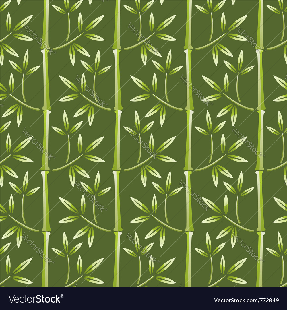 Seamless Wallpaper Of Bamboo - HD Wallpaper 