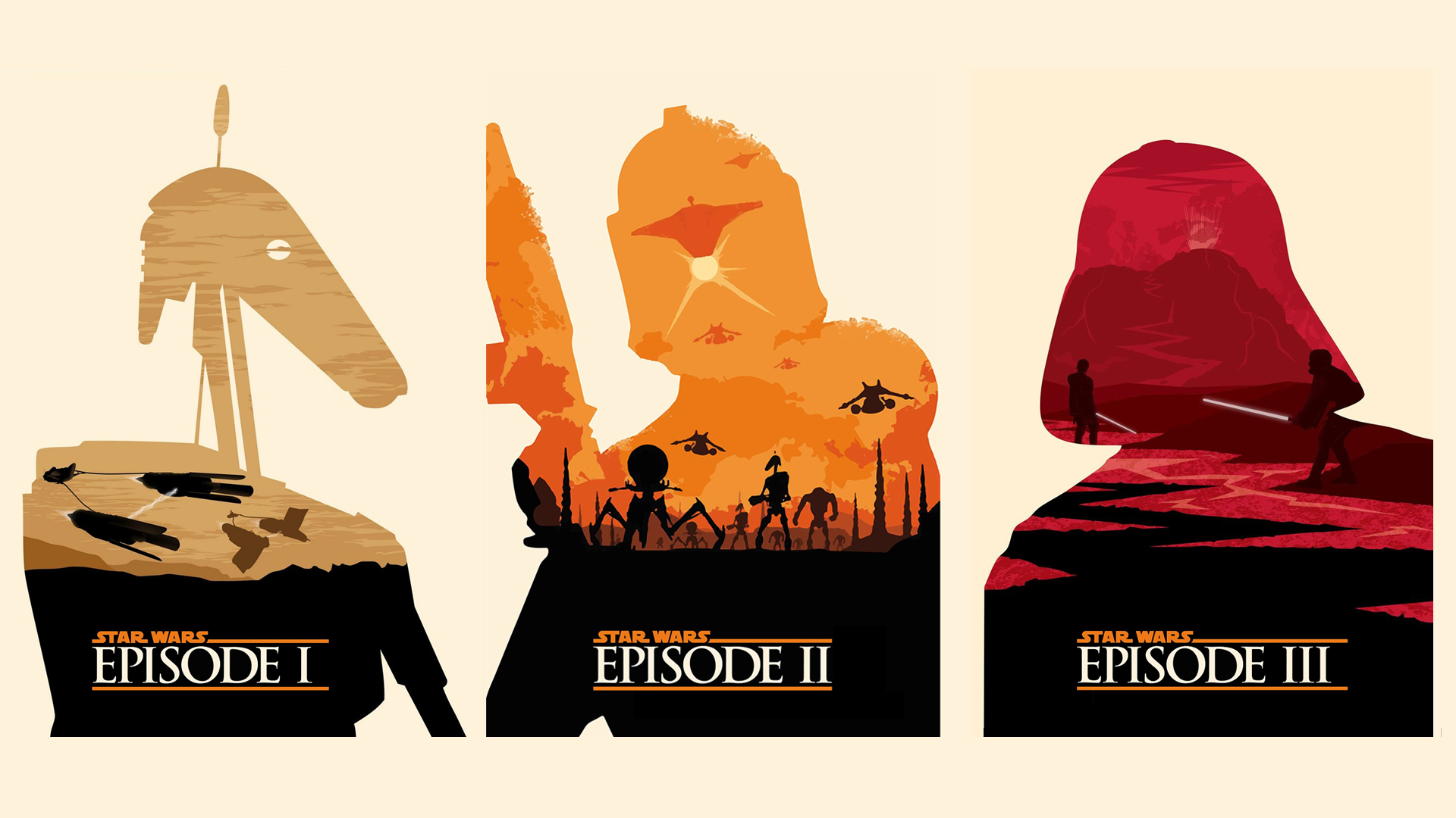Star Wars Attack Of The Clones Posters - HD Wallpaper 