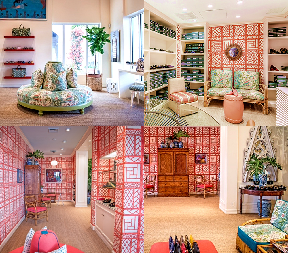 Quadrille Les Indiennes Multicolor Seating With Lyford - Stubbs And Wootton Palm Beach Store - HD Wallpaper 