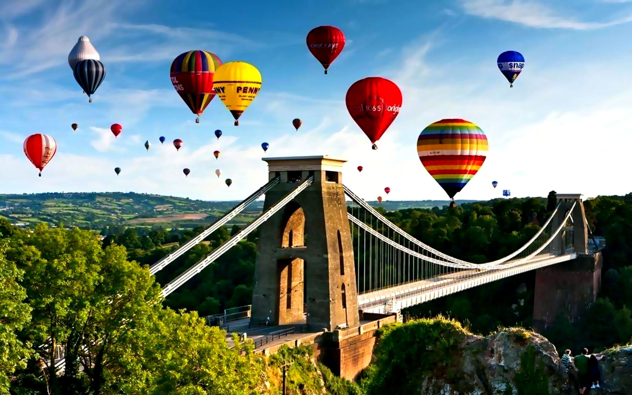 Clifton Suspension Bridge - HD Wallpaper 