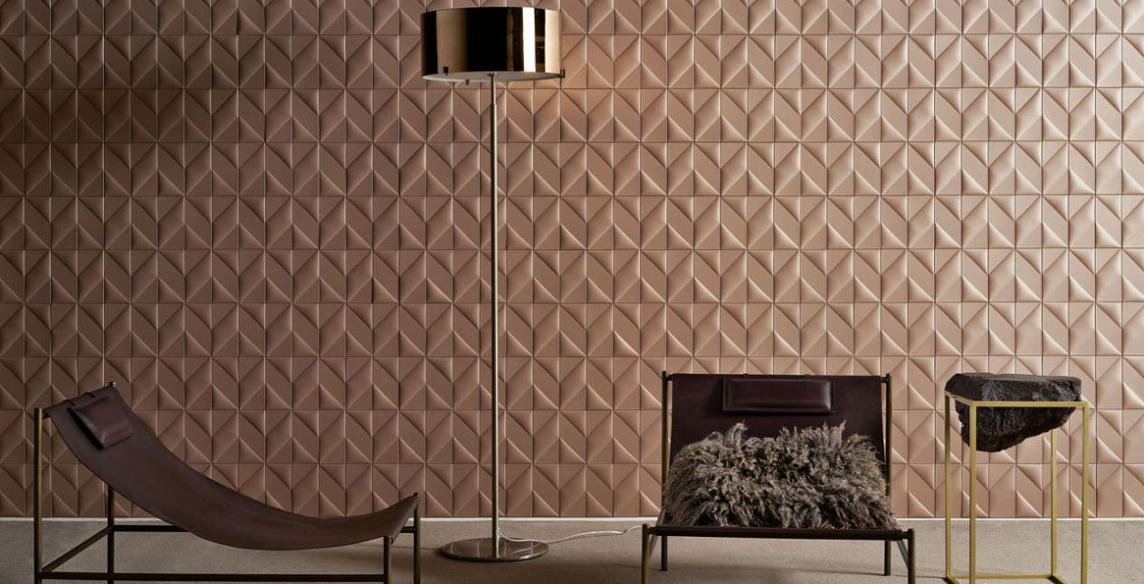 Leather Wall Interior Design - HD Wallpaper 