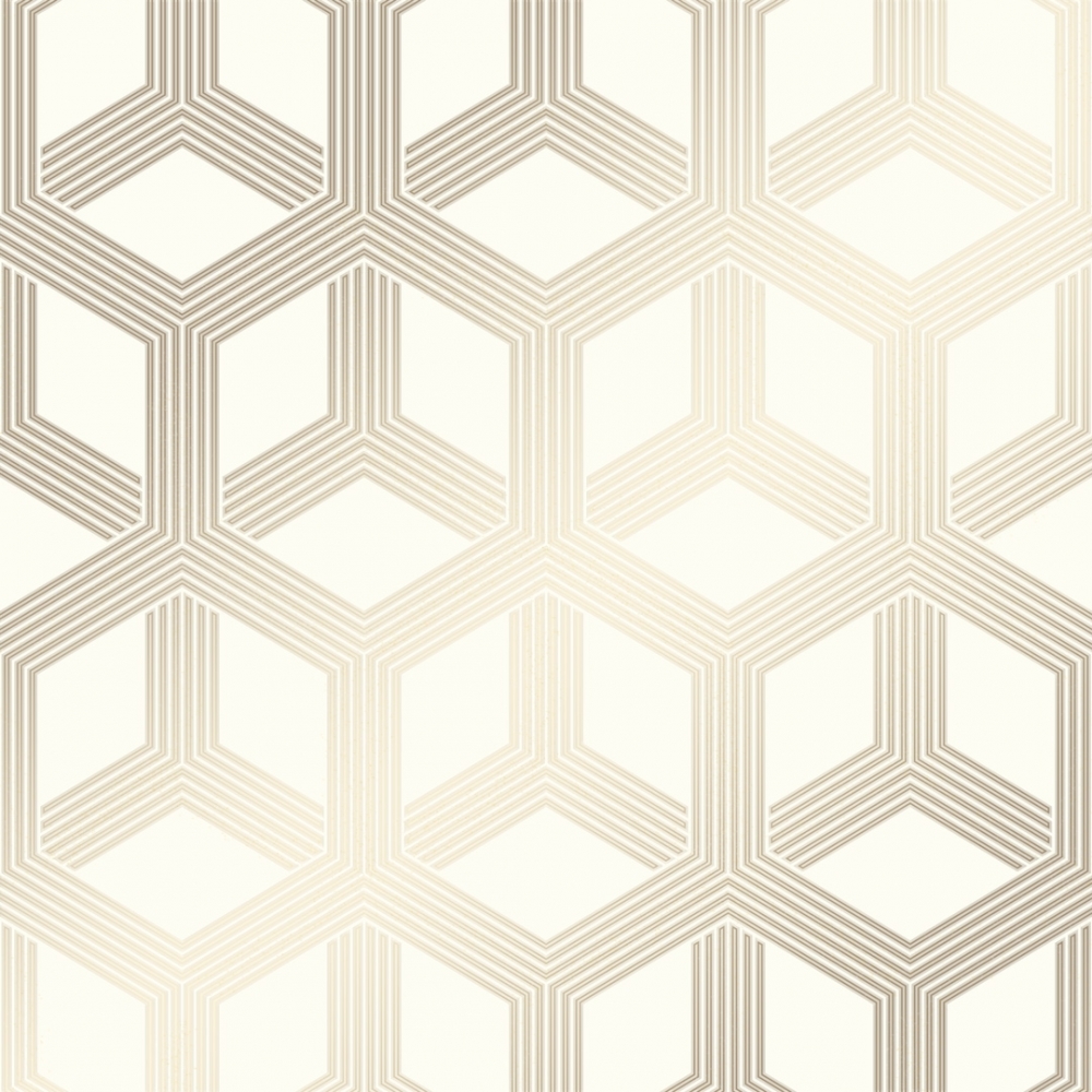 Cream Geometric - HD Wallpaper 