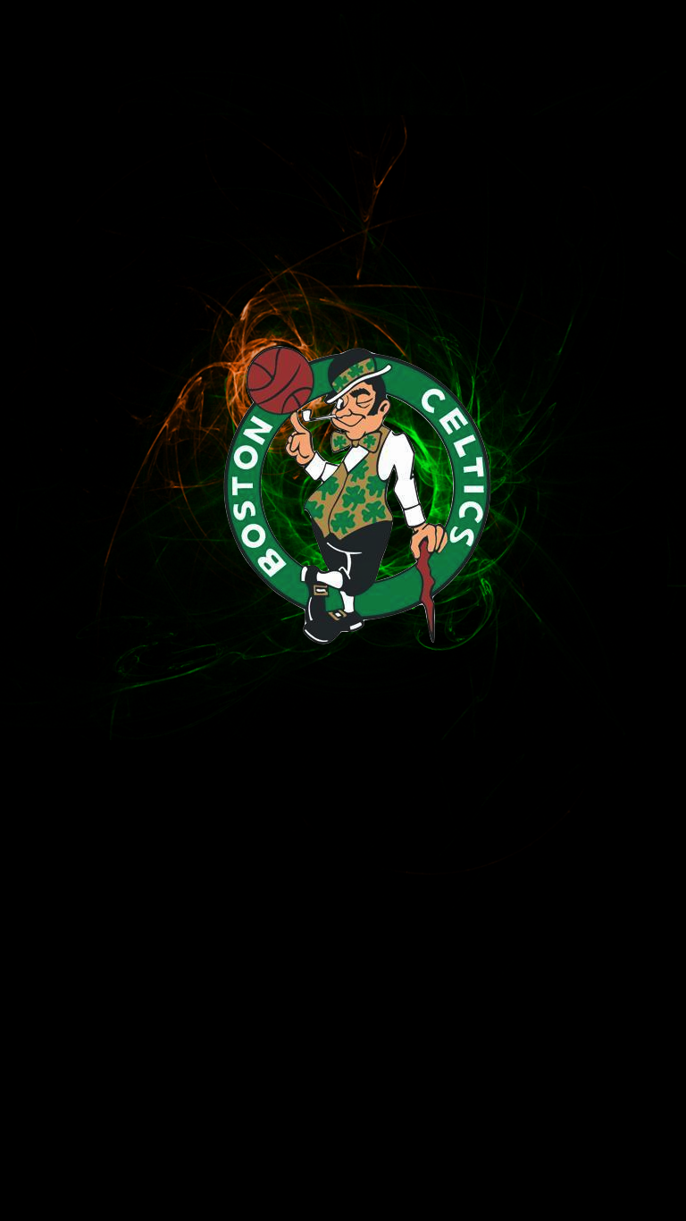 Boston Celtics Logo Black Background - HD Wallpaper 