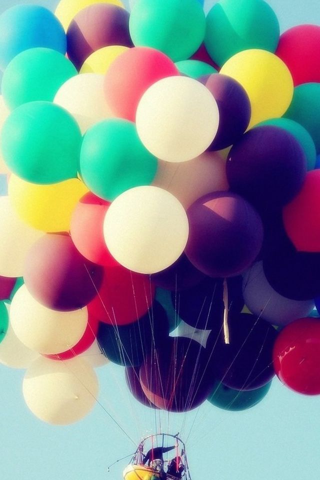 Colorful Balloons Wallpaper Hd - HD Wallpaper 