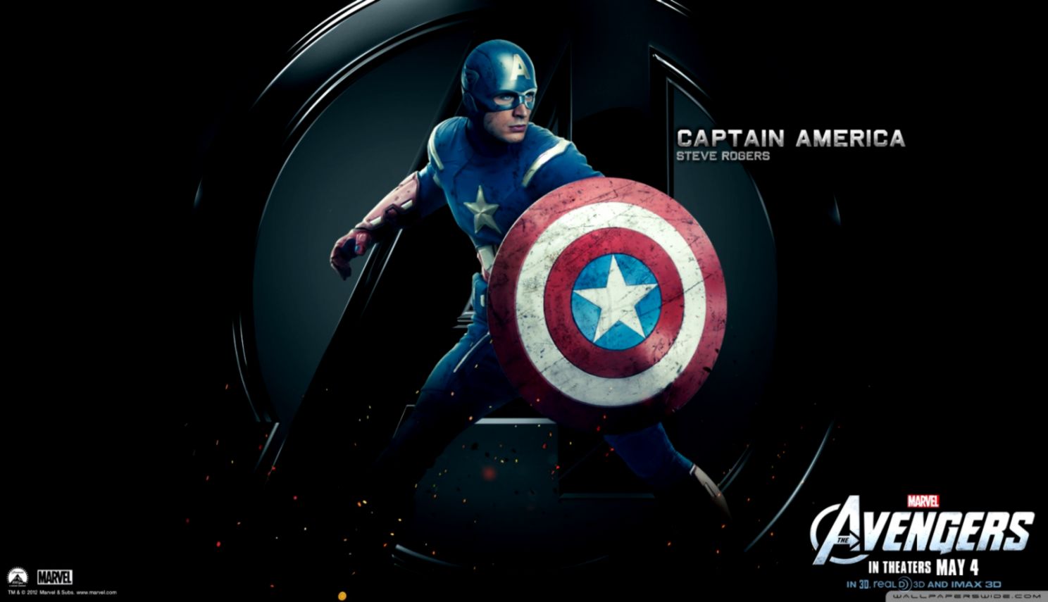 The Avengers Captain America ❤ 4k Hd Desktop Wallpaper - Avengers Captain America Endgame - HD Wallpaper 