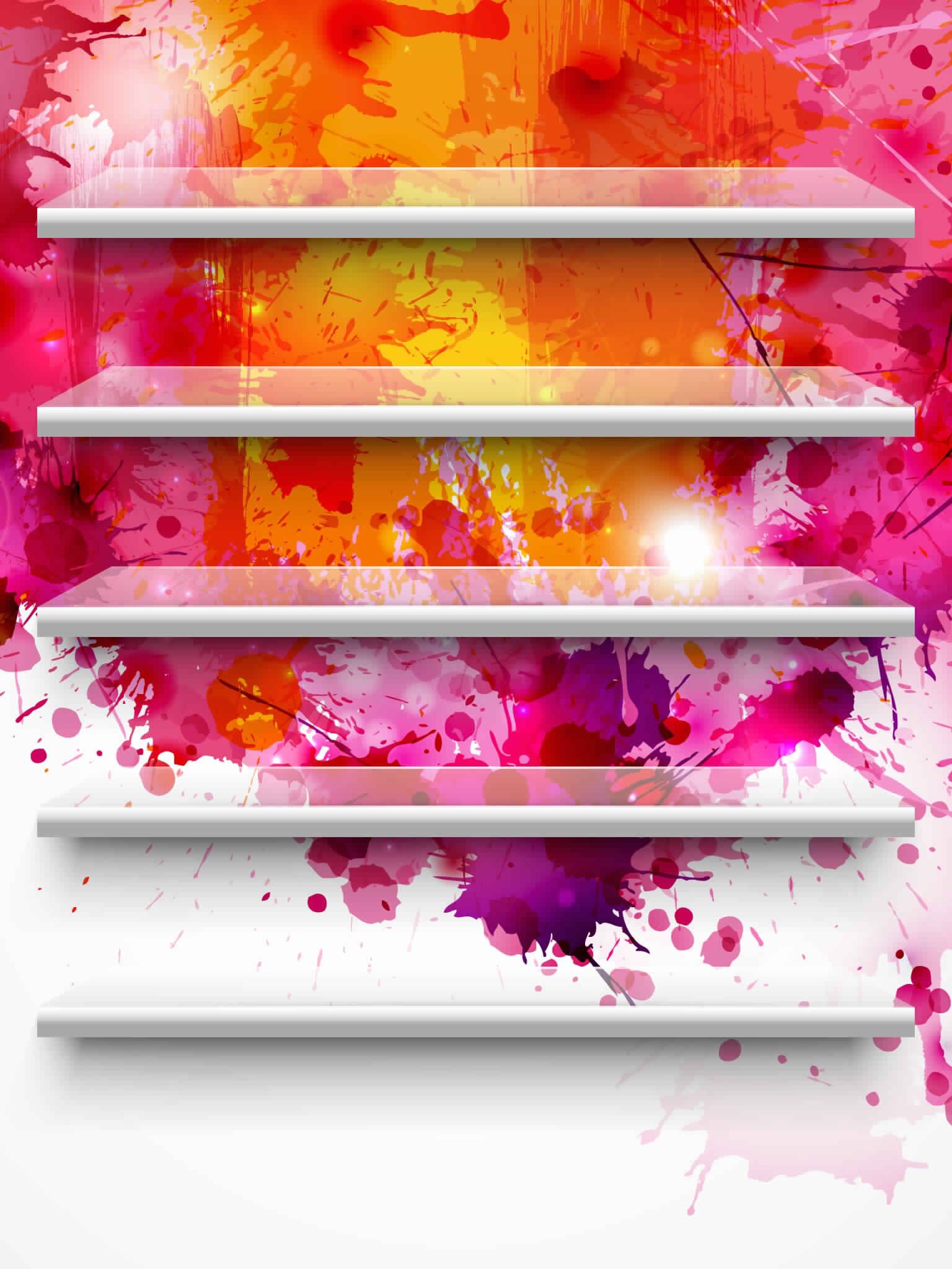 Hd Ipad Shelves - HD Wallpaper 