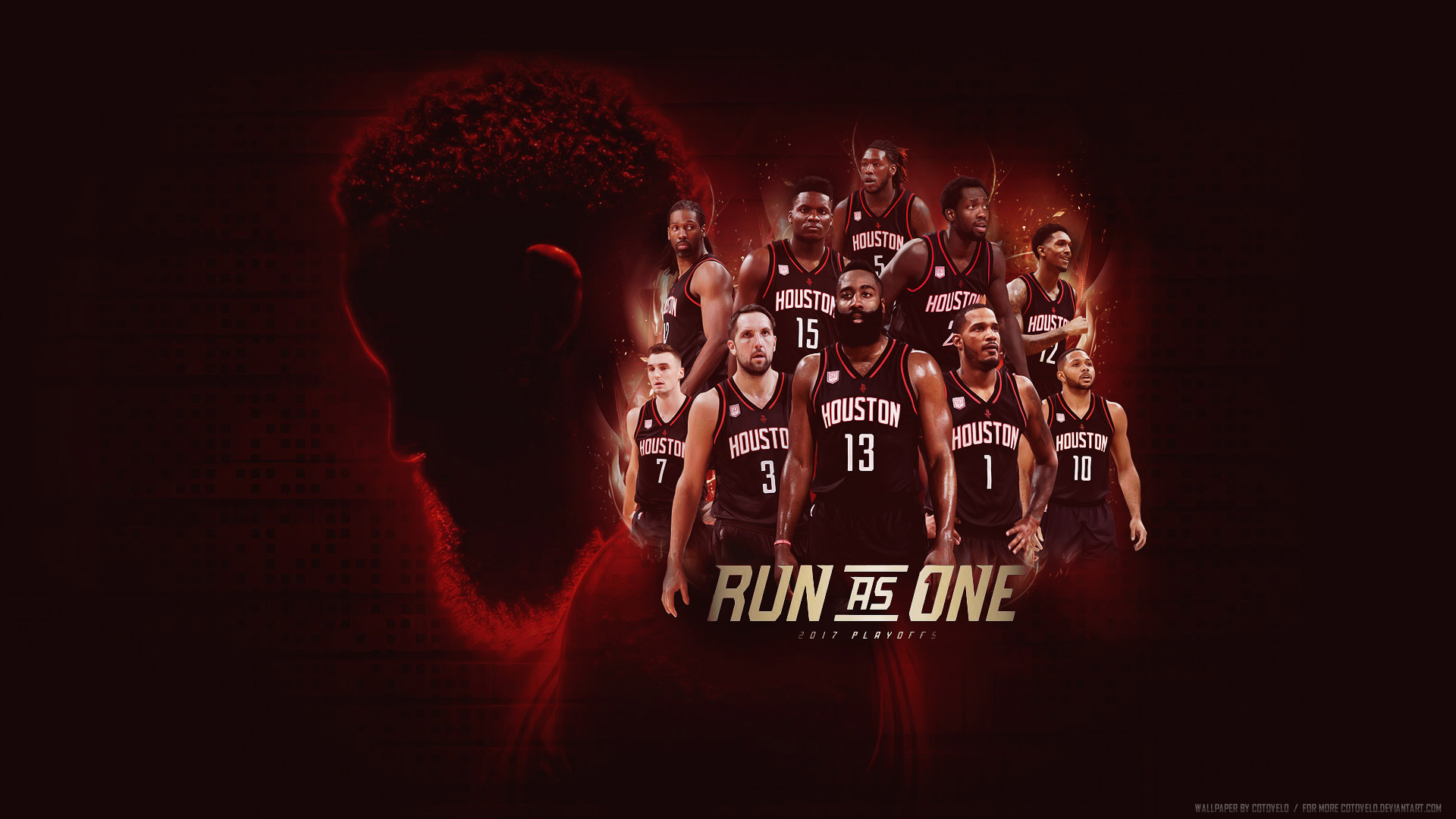 Houston Rockets 2017 Playoffs - HD Wallpaper 