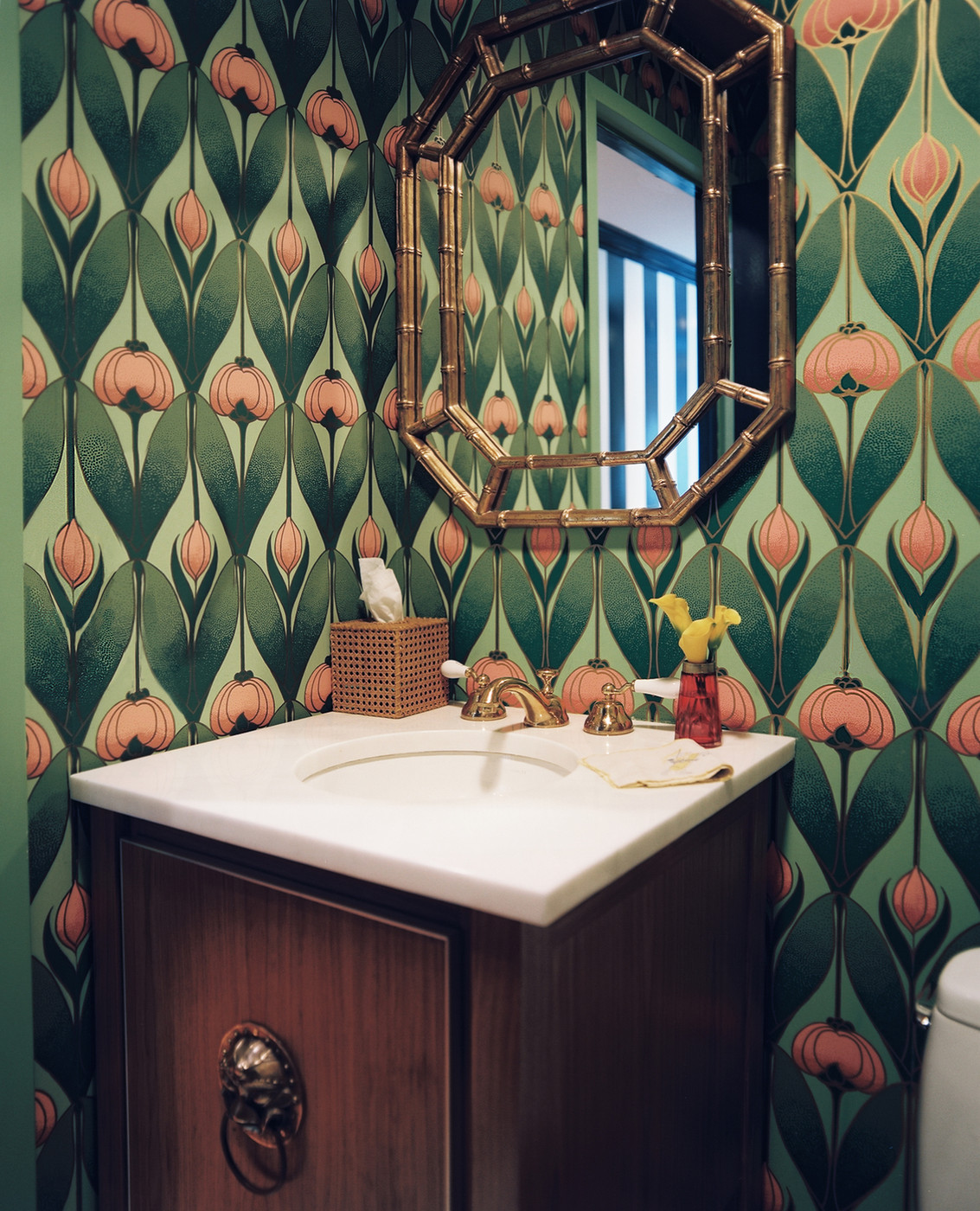 Art Deco - Retro Wallpaper For Bathroom - HD Wallpaper 