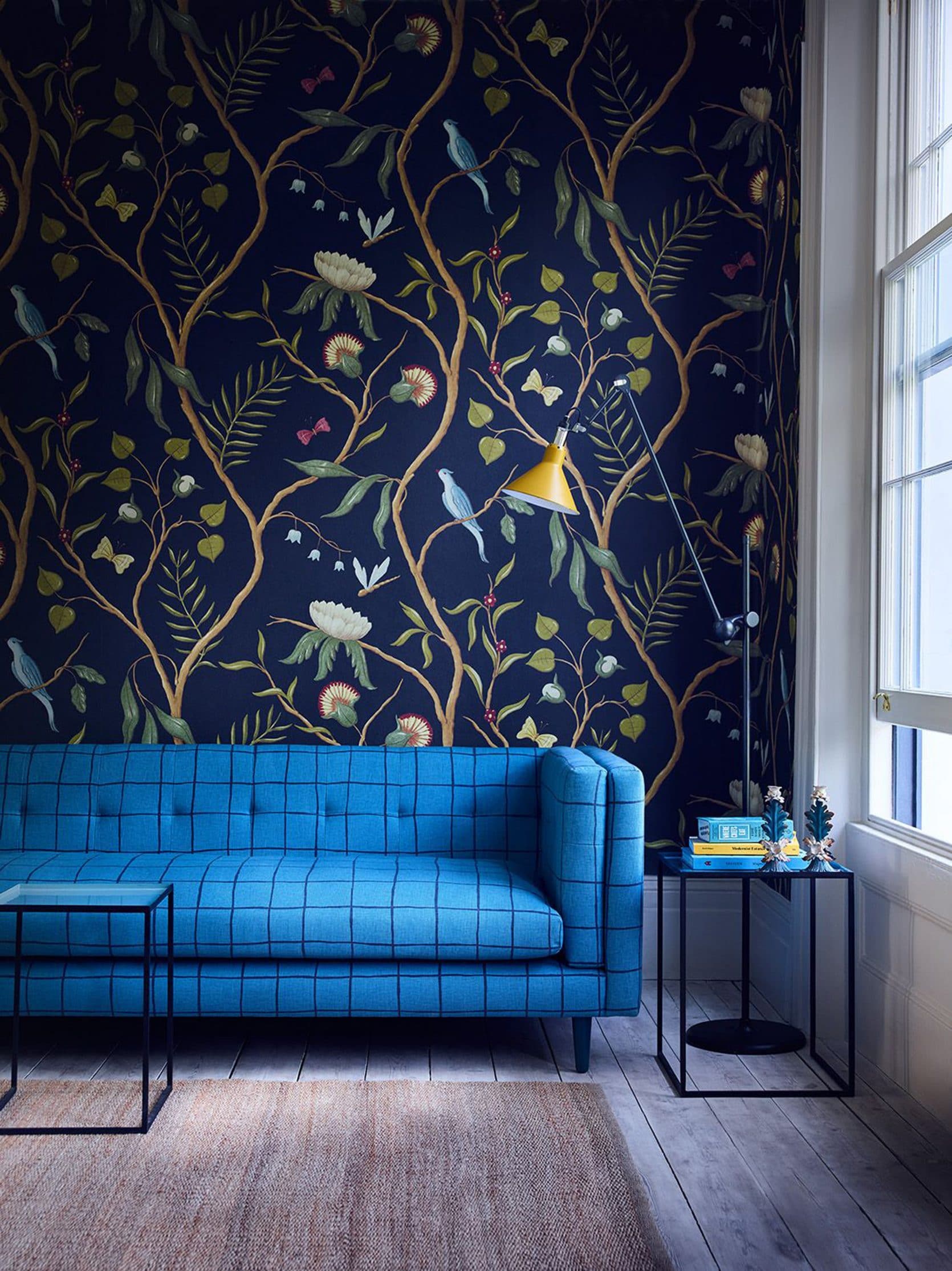 Emily Henderson Design Trends Modern Chinoiserie Updated - Lewis And Wood Adams Eden - HD Wallpaper 