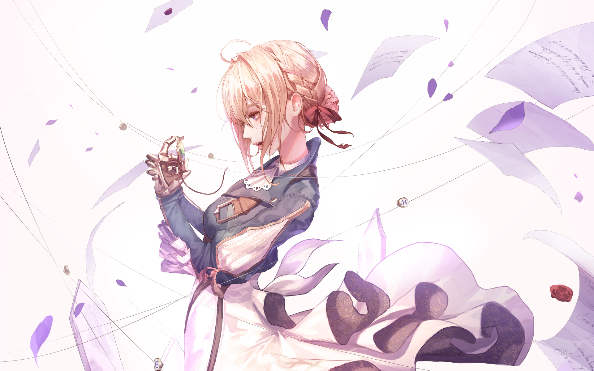 Violet Evergarden Wallpaper Hd - HD Wallpaper 