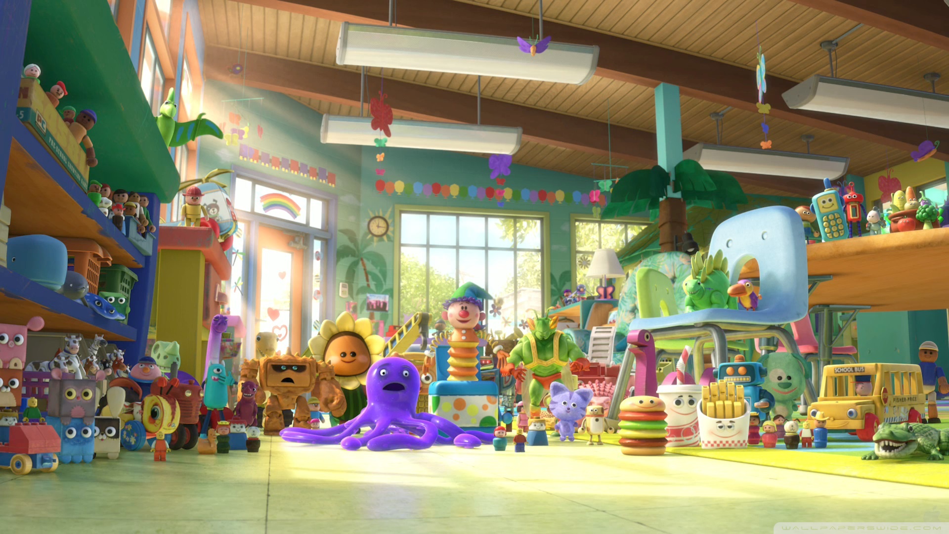 Toy Story 3 New Toys Gif - HD Wallpaper 