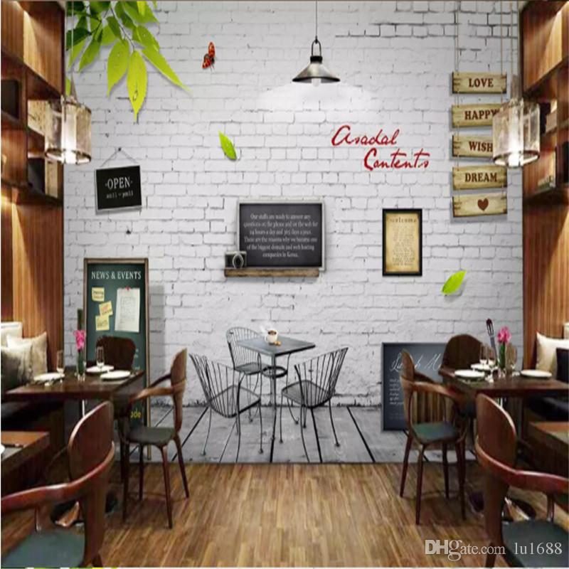 White Brick Wall Cafe - HD Wallpaper 