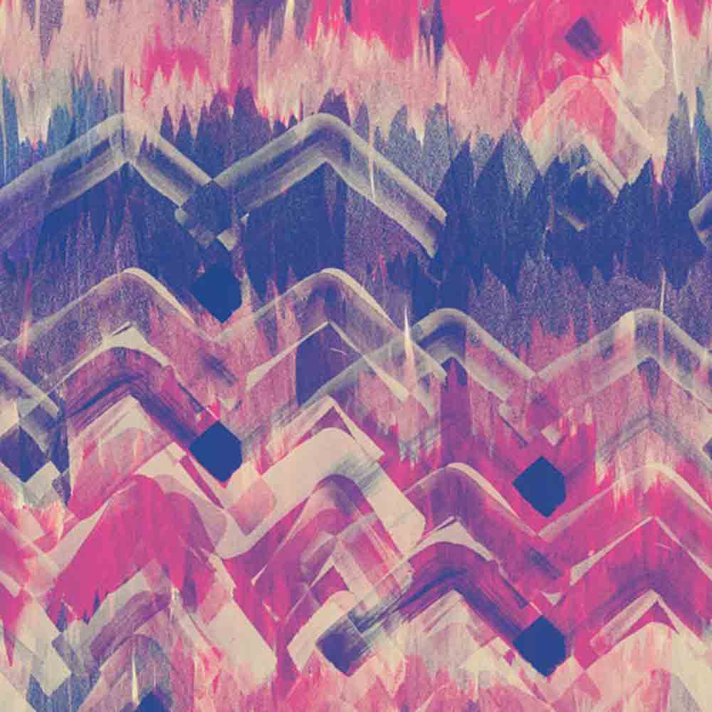 Brushed Herringbone Wallpaper - Pink Patterns - HD Wallpaper 