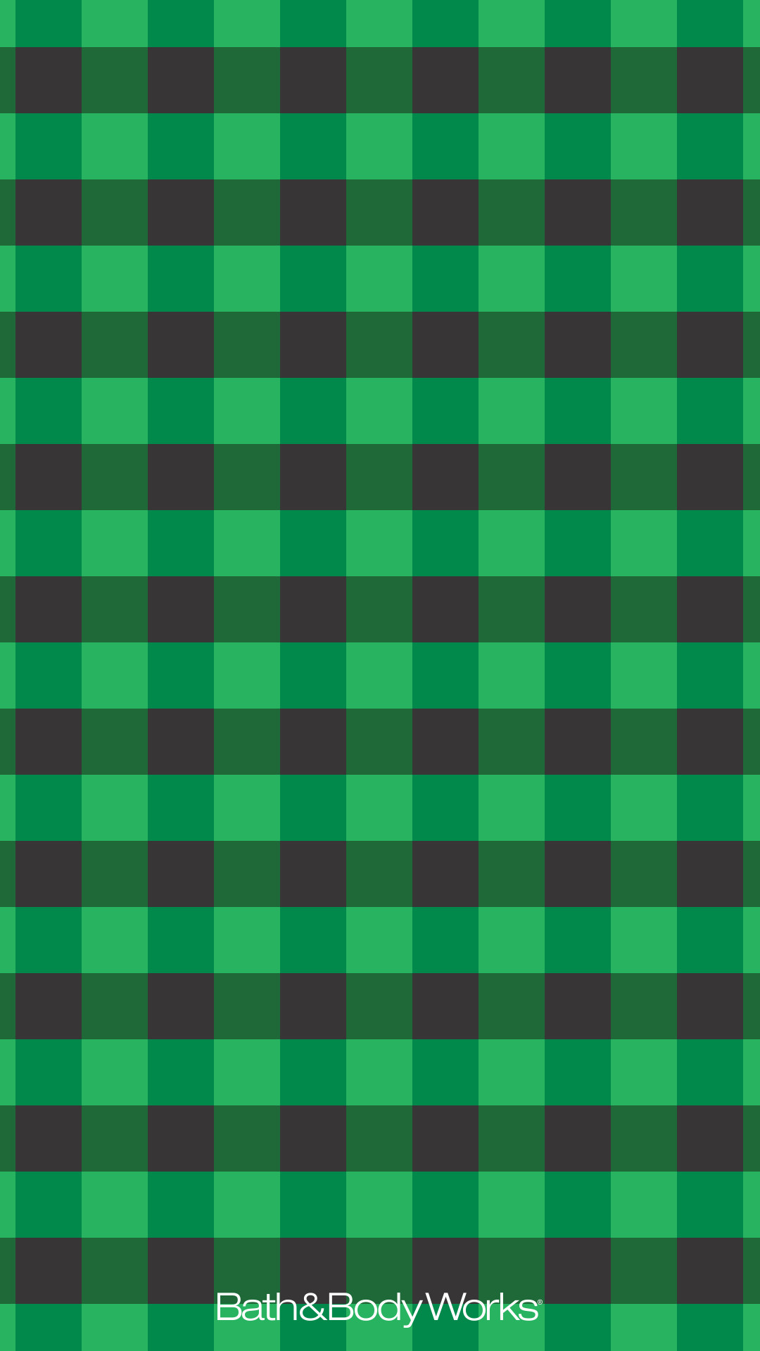 1080x1920, Bath & Body Works Iphone Wallpaper Green - Green Christmas Plaid - HD Wallpaper 