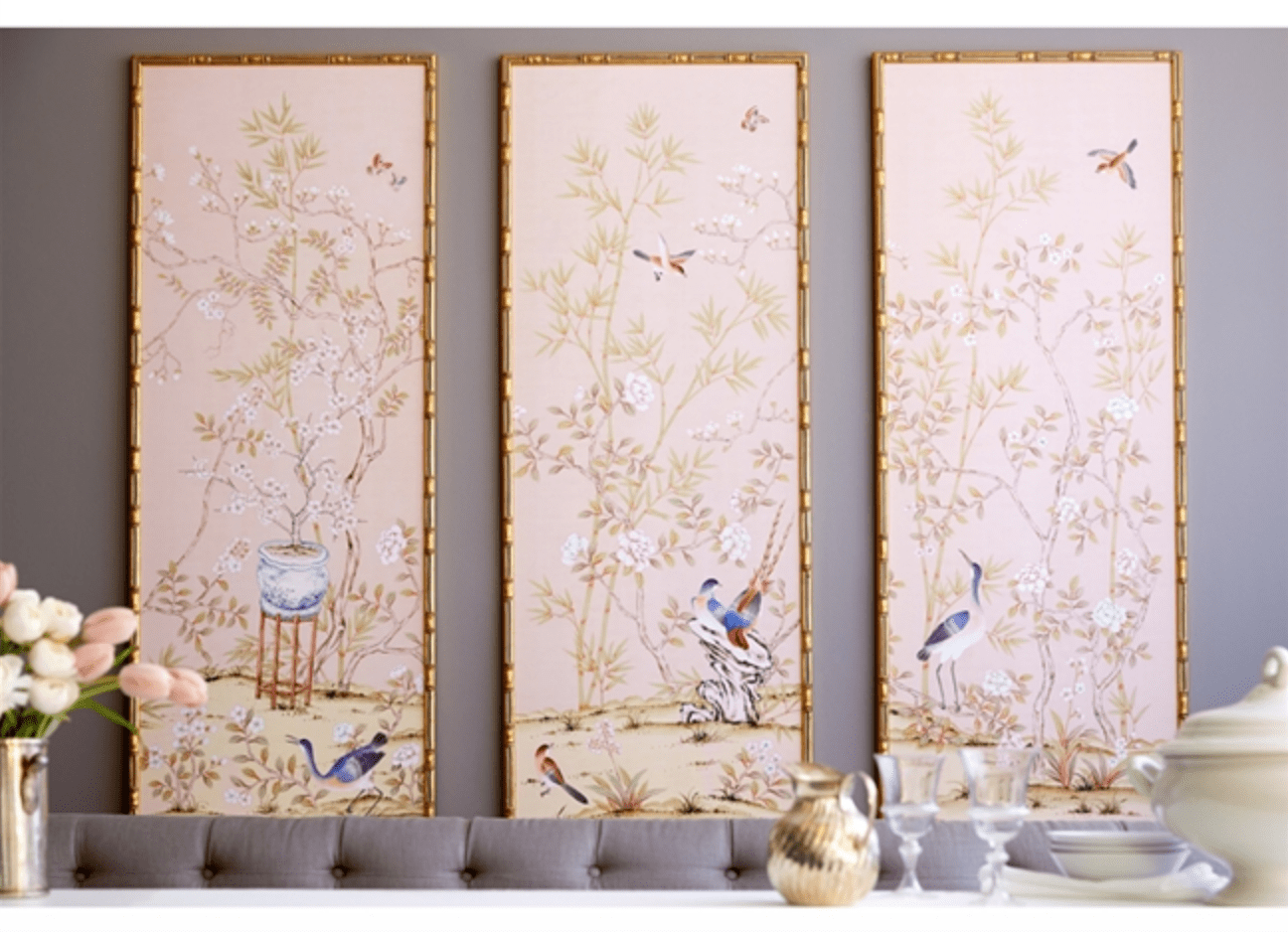 De Gournay Framed Panel - HD Wallpaper 