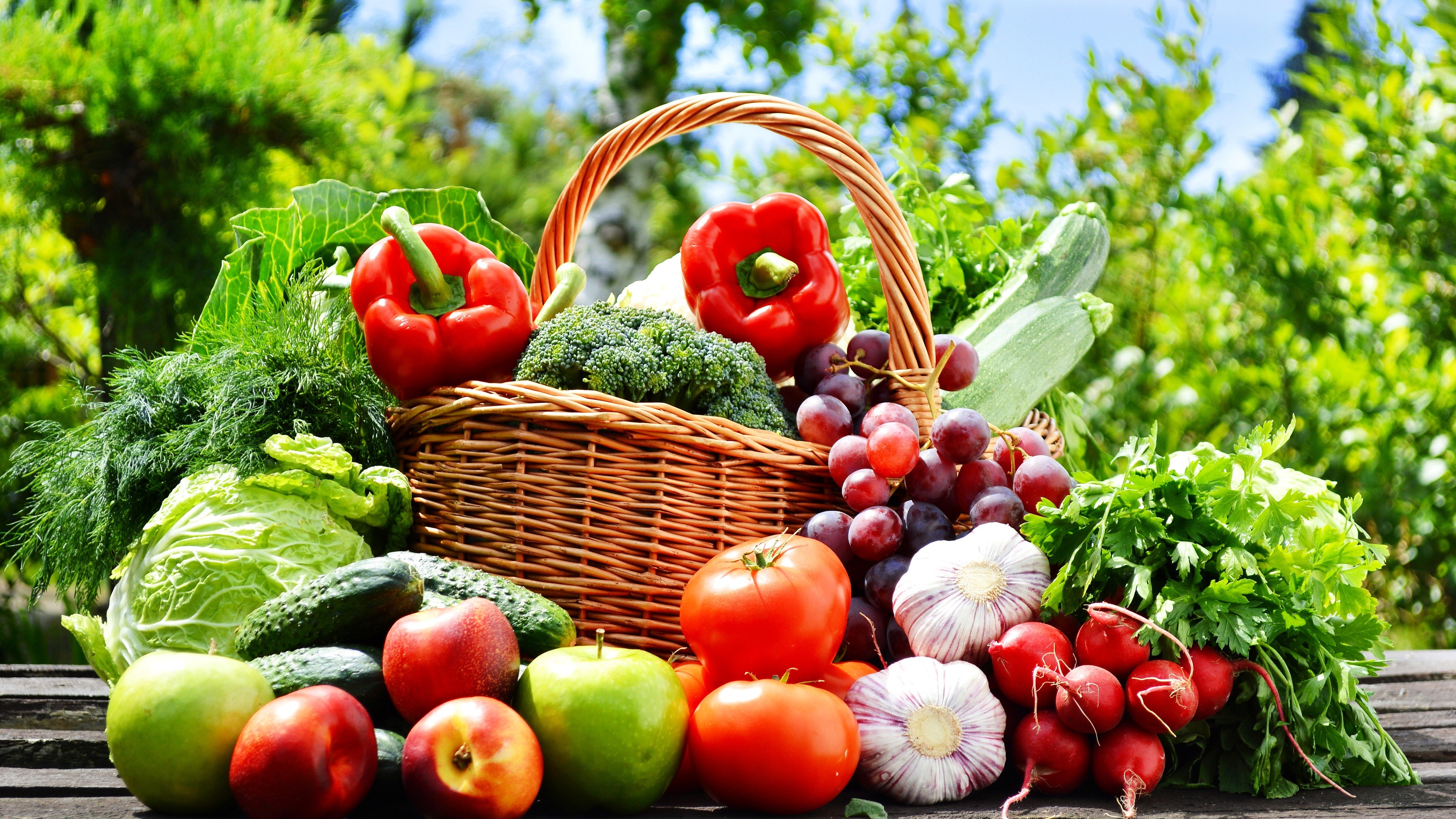 Fruits & Vegetables Wallpaper - Fruits & Vegetables Images Hd - HD Wallpaper 