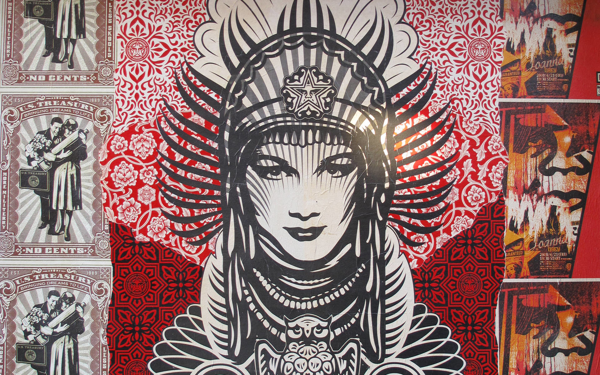 Obey, Fantasy Art Wallpapers Hd / Desktop And Mobile - Shepard Fairey - HD Wallpaper 